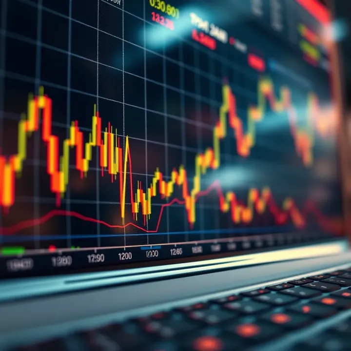 Profit Potential of Forex Trading in South Africa Chart showing upward trends indicating forex trading profit potential in South Africa