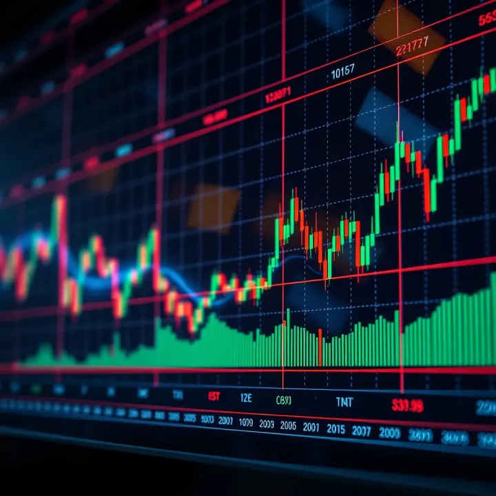 Graph depicting risk management strategies and profit targets in stock trading