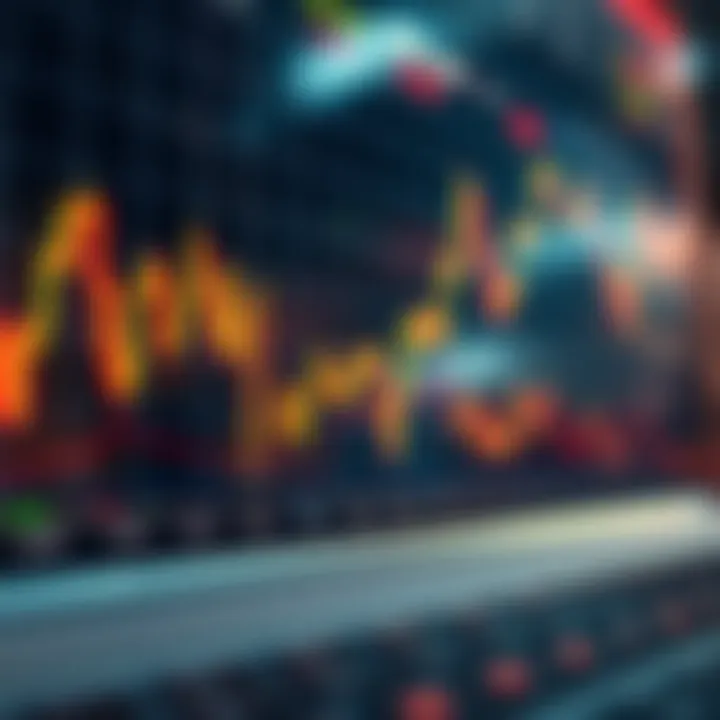 Chart showing upward trends indicating forex trading profit potential in South Africa