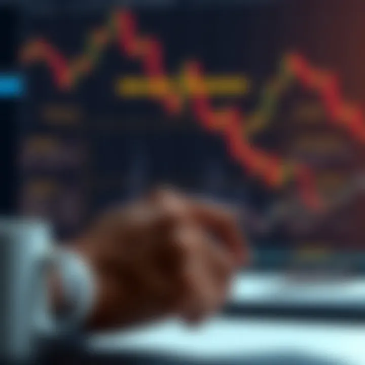 Diagram illustrating key terms and risk factors in binary options trading