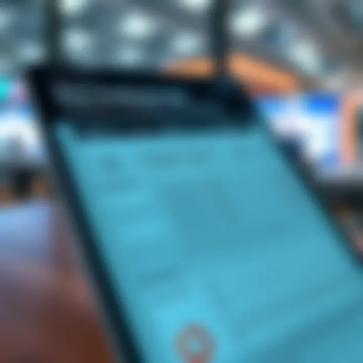 Chart highlighting key features to consider when selecting a trading app for beginners