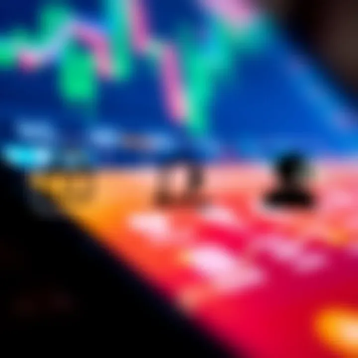 Icons representing security, cost, and customer support features in trading apps