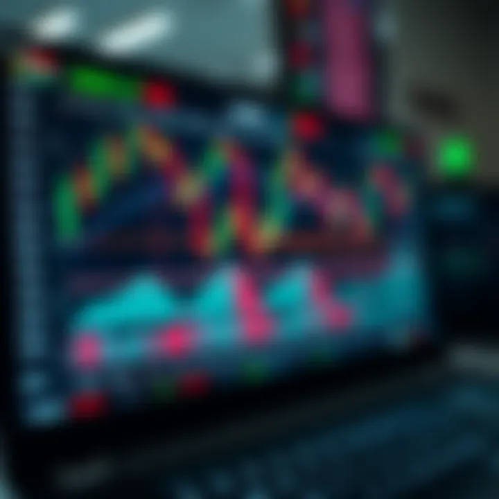 Screenshot of a forex trading platform interface showing charts and currency pairs typical for South African market traders