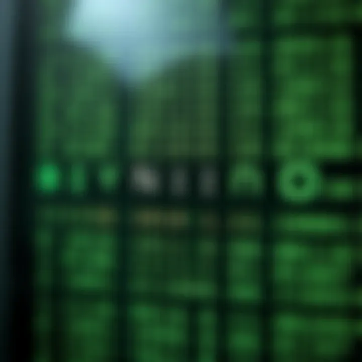 Diagram illustrating conversion of text characters into binary code using ASCII encoding