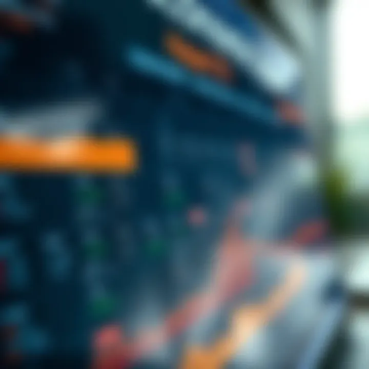 Detailed overview of an economic calendar showing currency impact levels and event timings