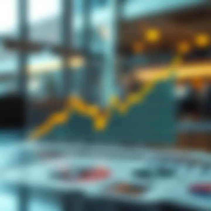 Graph showing fluctuating exchange rates impacting South African business revenues