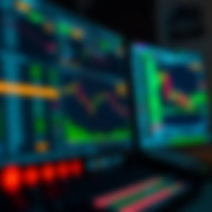 Visual representation of forex trading platforms showing broker options and risk management tools