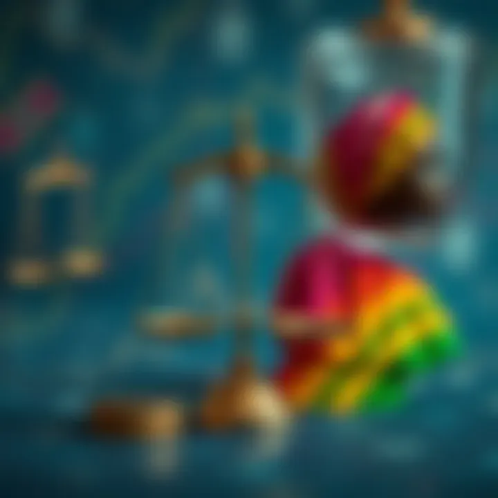 Cultural and Legal Perspectives on Gender Identity in South Africa South African cultural motifs combined with icons of legal scales symbolizing gender identity recognition