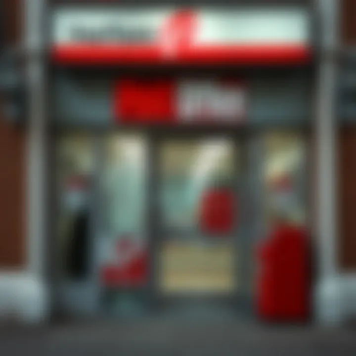 Hatfield Post Office Front Entrance with Trading Hours Front entrance of Hatfield Post Office showing opening hours on the door