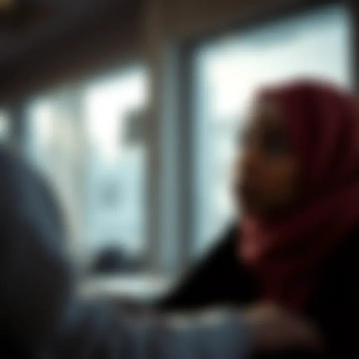 Illustration of societal interaction and policy influence shaped by gender concepts in a South African context