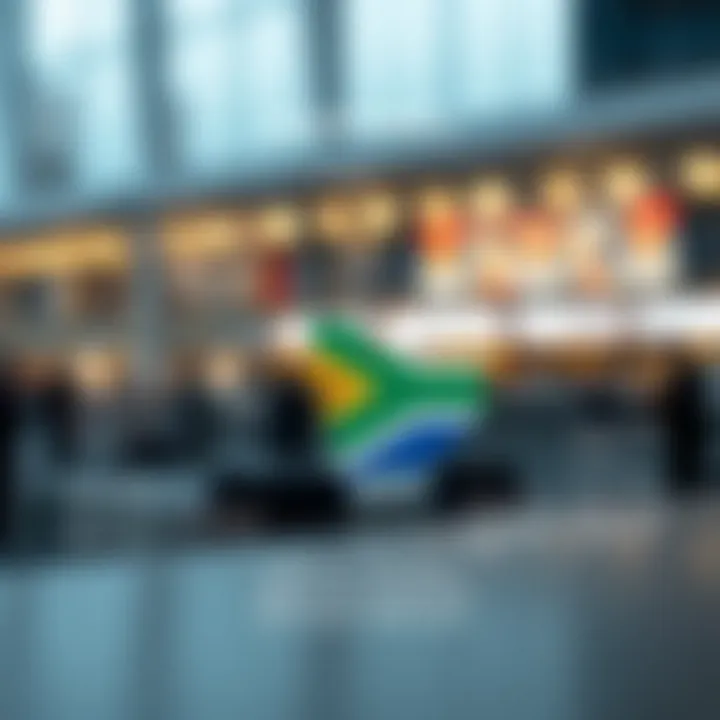 Diagram showing impact of South African economic conditions and regulations on enterprise risk management careers