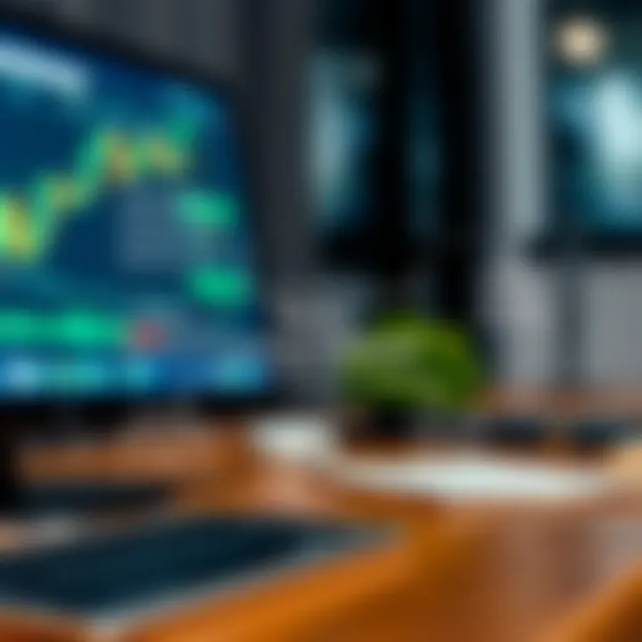 Diagram illustrating key features and benefits of forex training software for strategy development