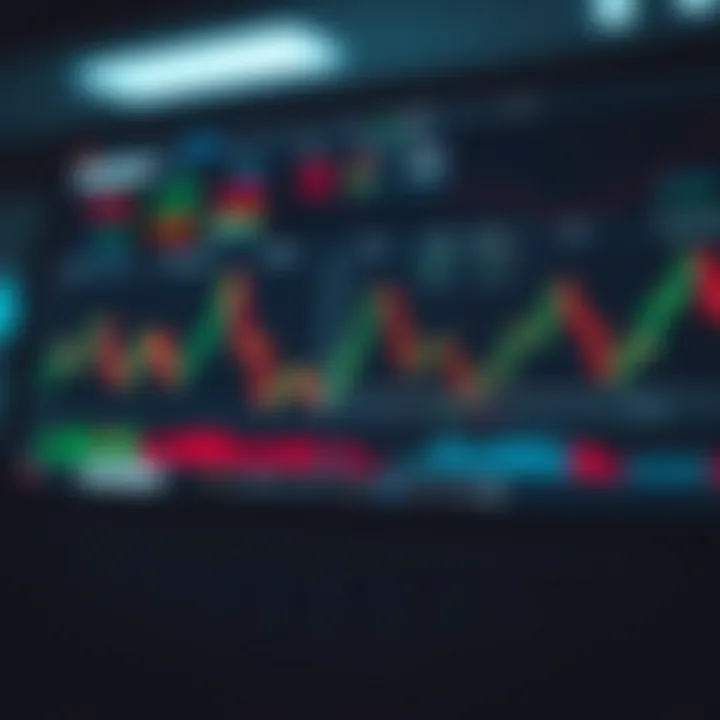 Graphic showing risk management tools and trading technology with a focus on broker selection