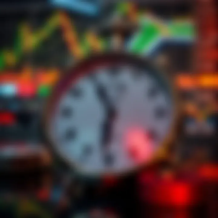 Clock showing different time zones with forex market opening and closing times to optimize trading strategies in South Africa