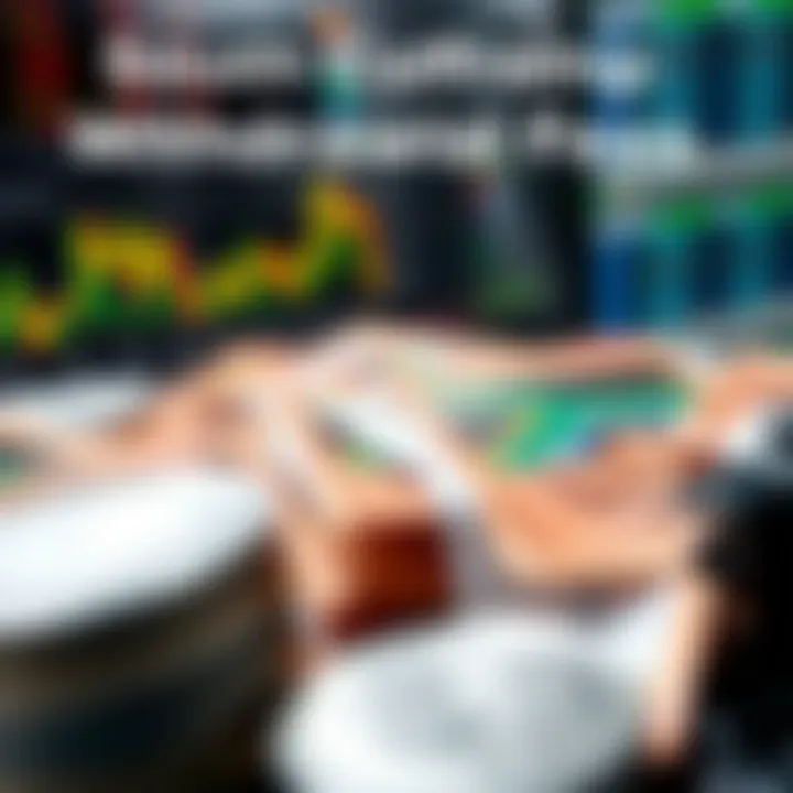 Illustration showing South African currency and forex trading withdrawal fees