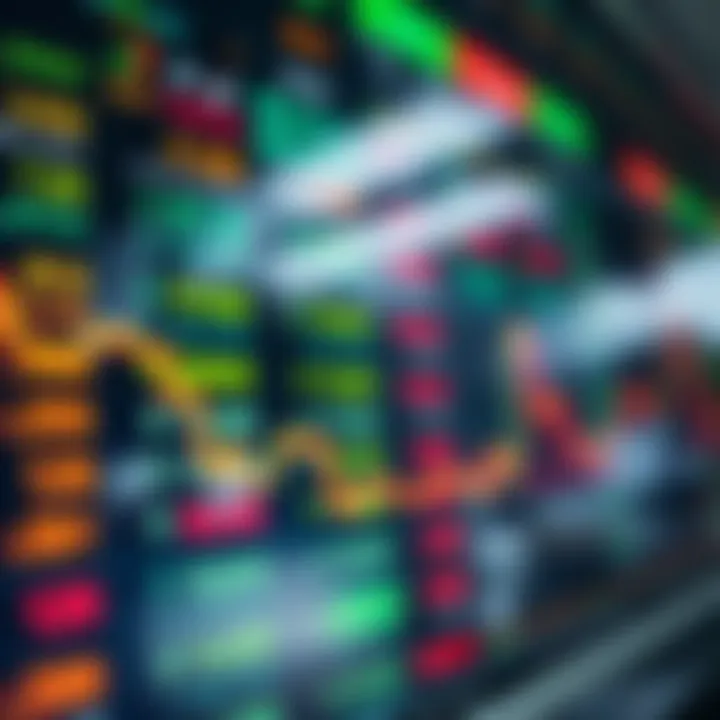 Visual representation of currency exchange rates on a digital financial platform tailored for South African traders