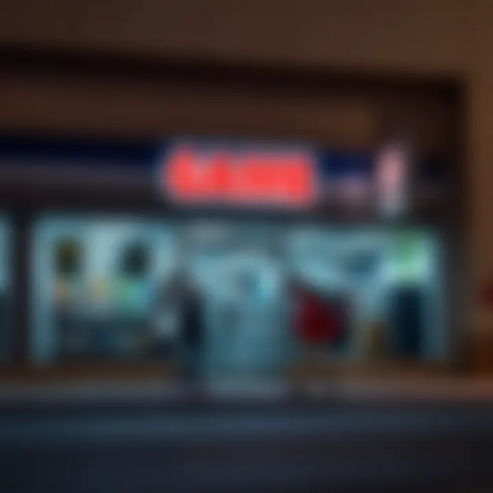 Exterior view of a game store in South Africa with clear store signage and entrance