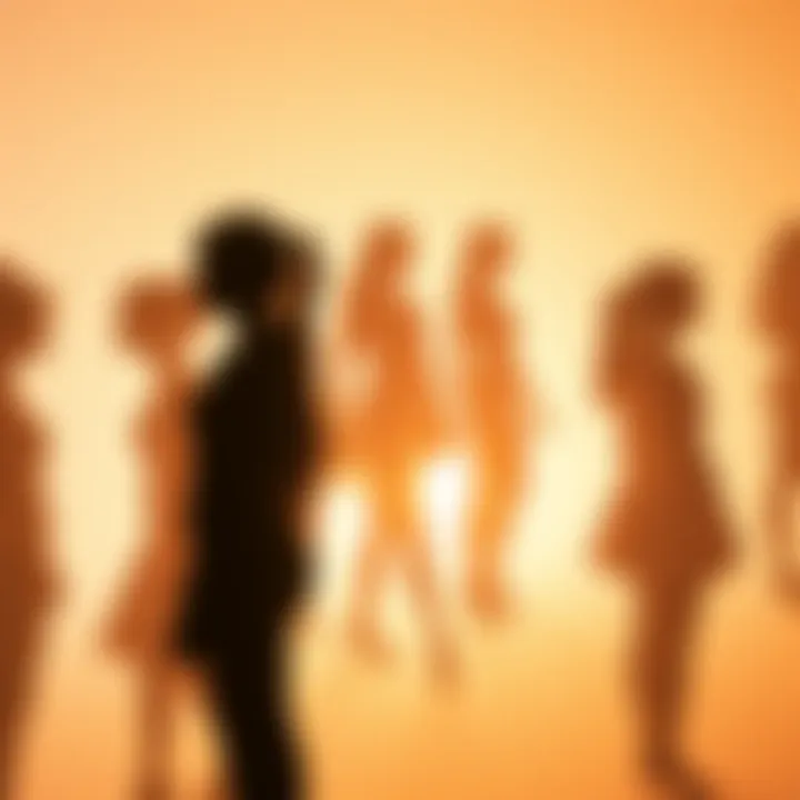 Diverse silhouettes representing various gender identities beyond male and female