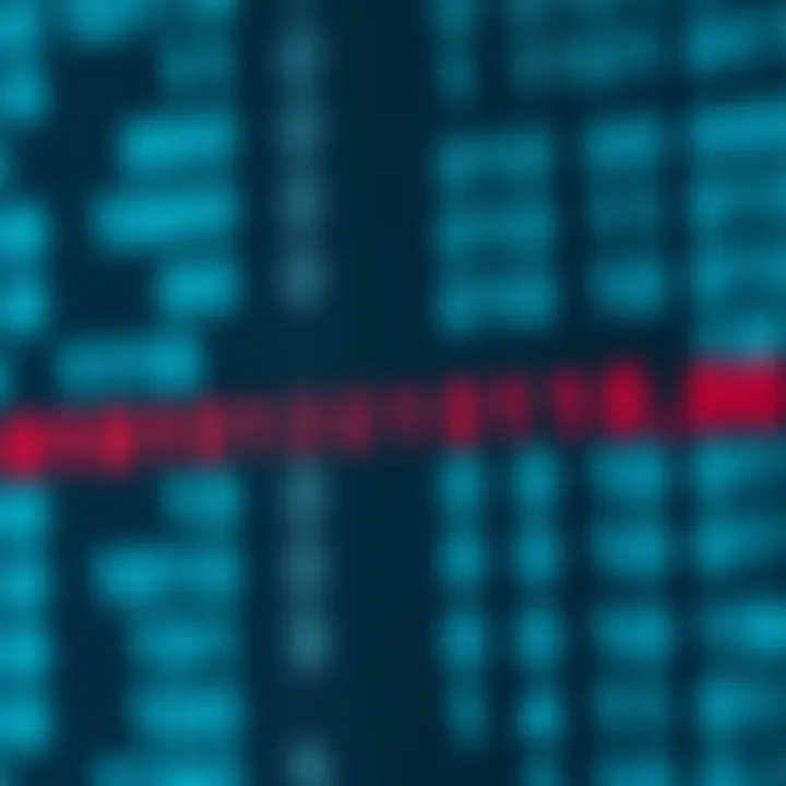 Visual guide showing the method of translating hexadecimal notation into binary sequence