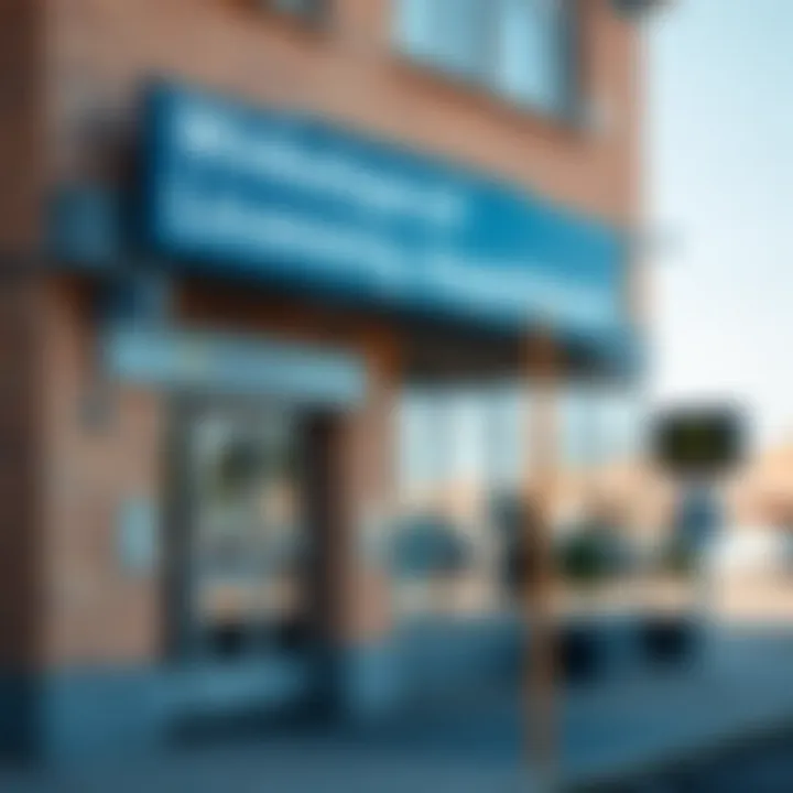 Exterior view of the Winkelspruit Licensing Department building during daytime with clear signage