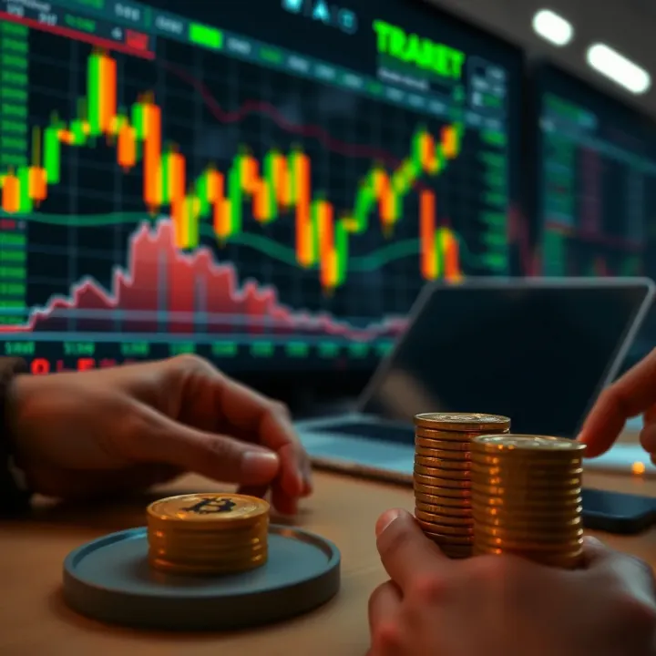 Risk Management and Hedging Techniques in Binary Options Conceptual graphic illustrating risk management and hedging strategies in trading