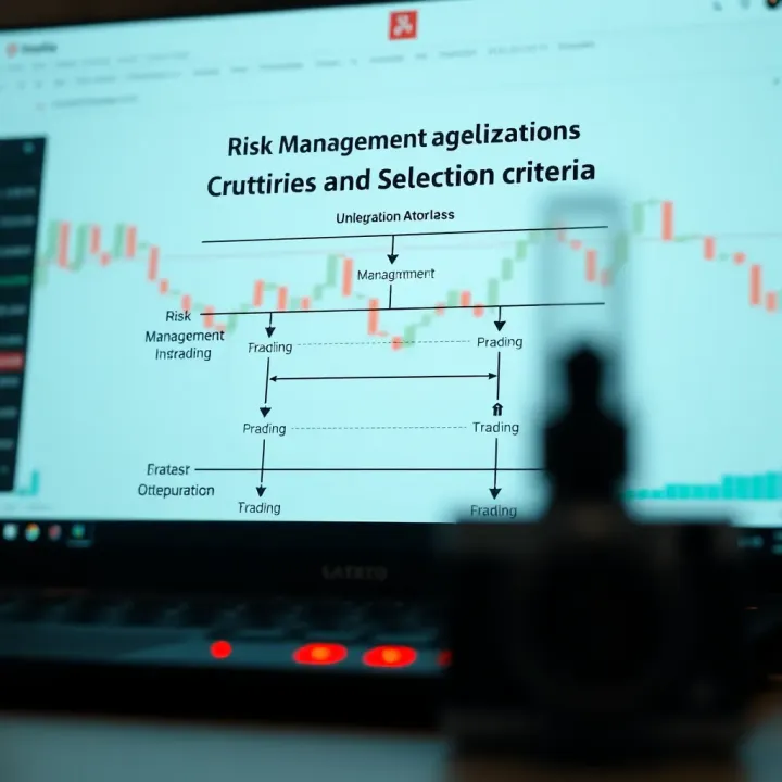 Risk Management and Selection Criteria for Binary Trading Diagram illustrating risk management techniques and selection criteria in trading