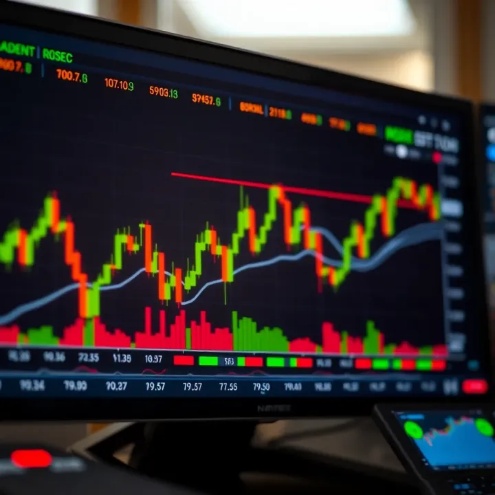 Risk Management Strategies in Forex Trading Chart displaying risk management strategies with indicators and alerts