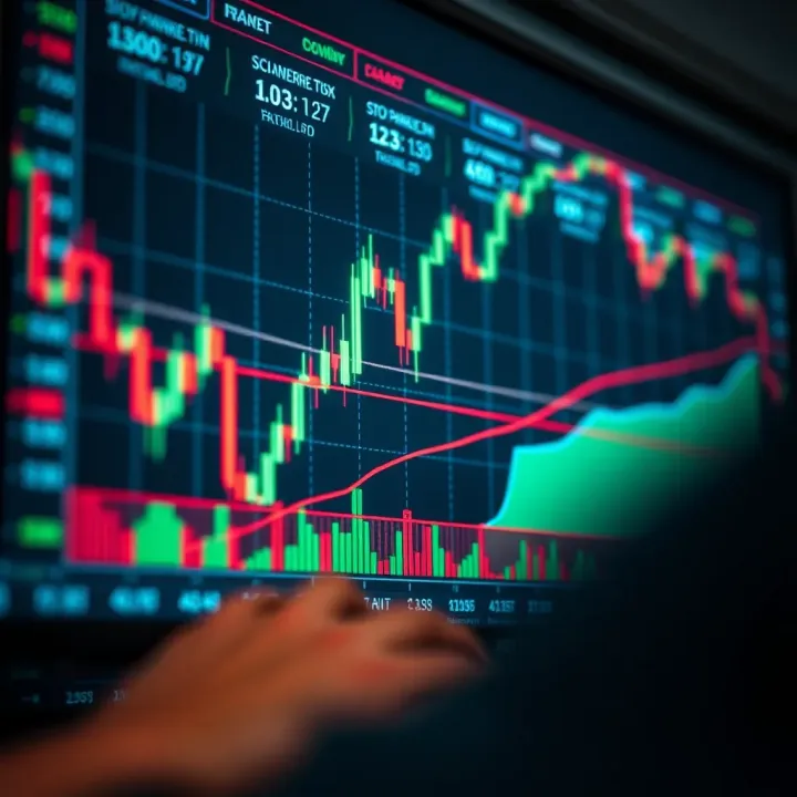 Implementing Risk Control Techniques in Forex Trading Illustration of risk management strategy with stop-loss and take-profit points on trading platform