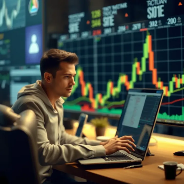 Conceptual illustration of personalized forex trading strategy development