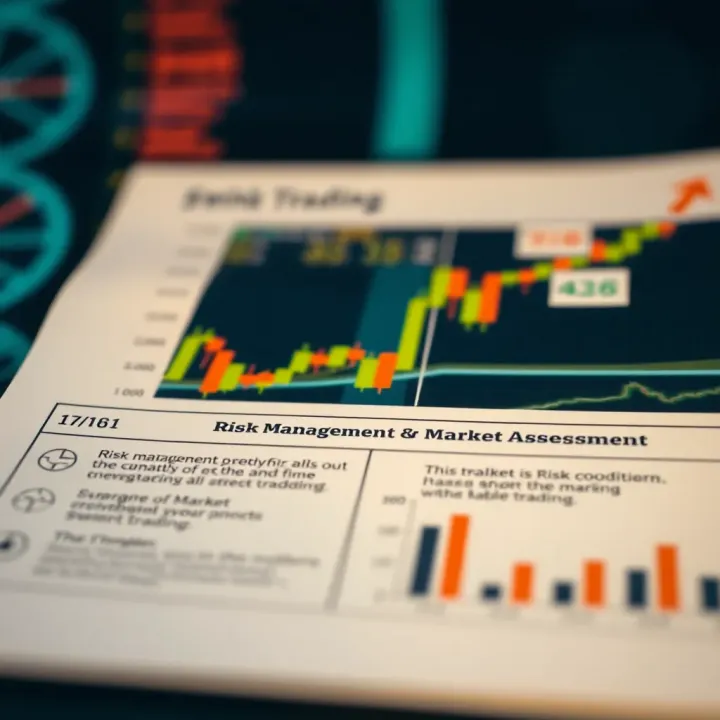Risk Management and Market Assessment for Effective Swing Trading Diagram illustrating risk management strategies and market condition assessment in stock trading