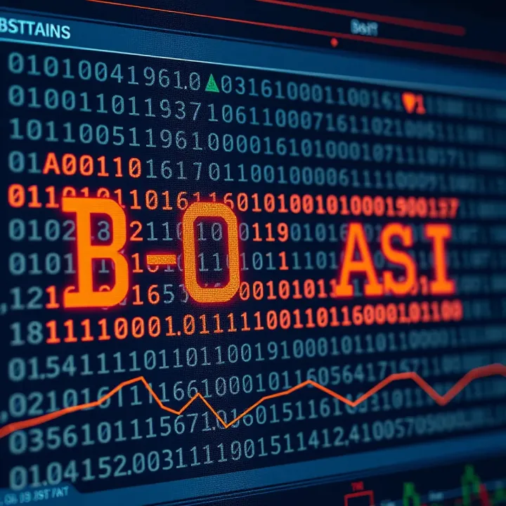 Binary Digits and ASCII Characters Mapping Diagram illustrating the relationship between binary digits and ASCII characters