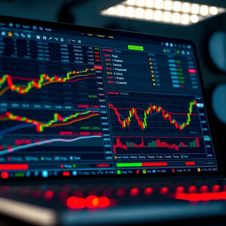 Trade Execution and Risk Management Features in Forex Software Dashboard displaying automated trade execution and risk management tools in forex software